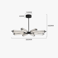 Lustre cuivré pour le salon | Marco Lucetti