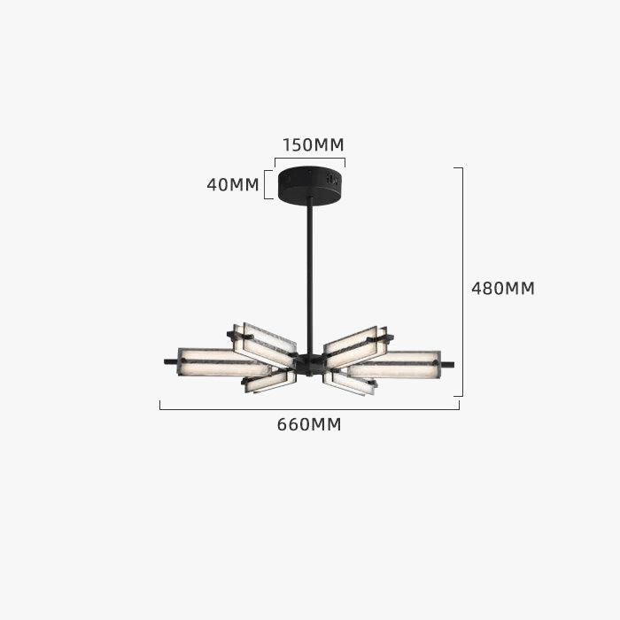 Lustre cuivré pour le salon | Marco Lucetti