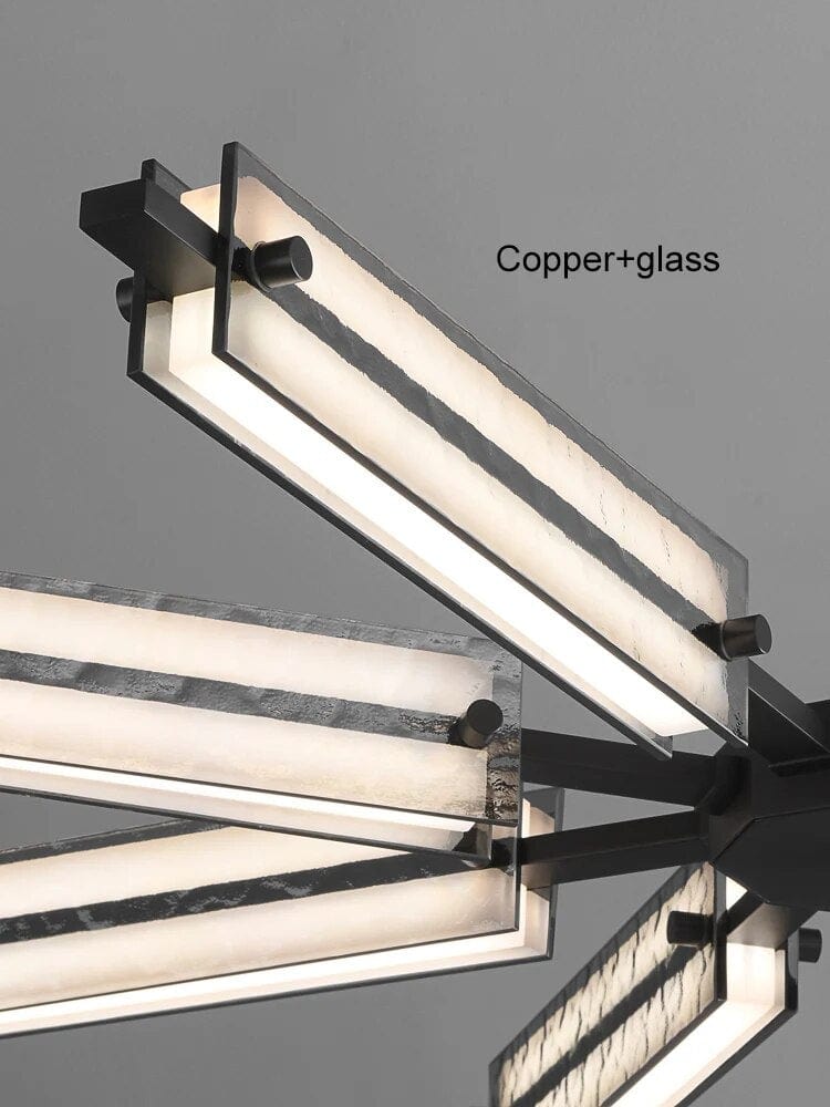 Lustre cuivré pour le salon | Marco Lucetti