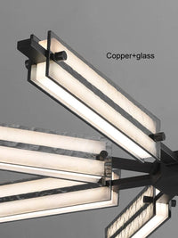 Lustre cuivré pour le salon | Marco Lucetti