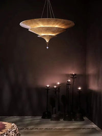 Lustre d'ambiance asiatique bouddhiste de l'Asie du Sud-Est. | Marco Lucetti