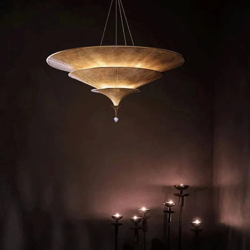 Lustre d'ambiance asiatique bouddhiste de l'Asie du Sud-Est. | Marco Lucetti