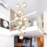 Lustre d'escalier moderne pour éclairer votre intérieur | Marco Lucetti