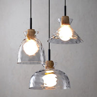 Lustre Dante Glass: Moderne et Élégant | Marco Lucetti