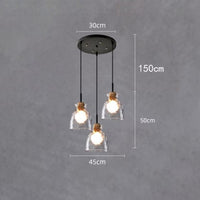 Lustre Dante Glass: Moderne et Élégant | Marco Lucetti C