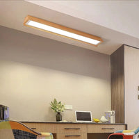 Lustre de bureau en bois brut | Marco Lucetti