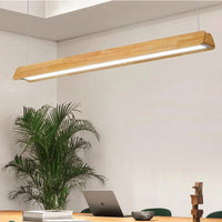 Lustre de bureau en bois brut | Marco Lucetti