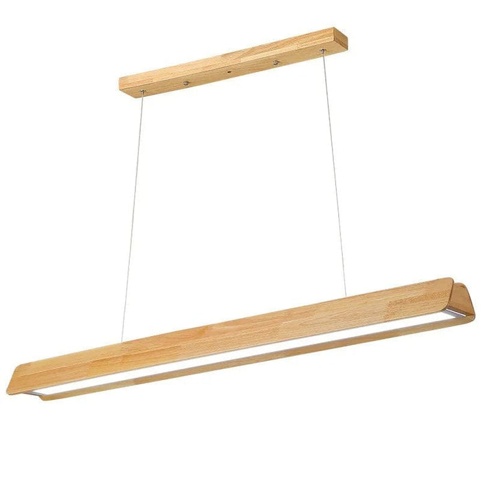 Lustre de bureau en bois brut | Marco Lucetti