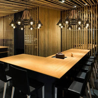 Lustre de café américain Loft en fer forgé rétro - Style industriel Restaurant et Bar Hot Pot Restaurant lustre | Marco Lucetti