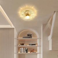 Lustre de chevet de luxe en cristal avec suspension lumineuse nordique minimaliste - Protection des yeux | Marco Lucetti