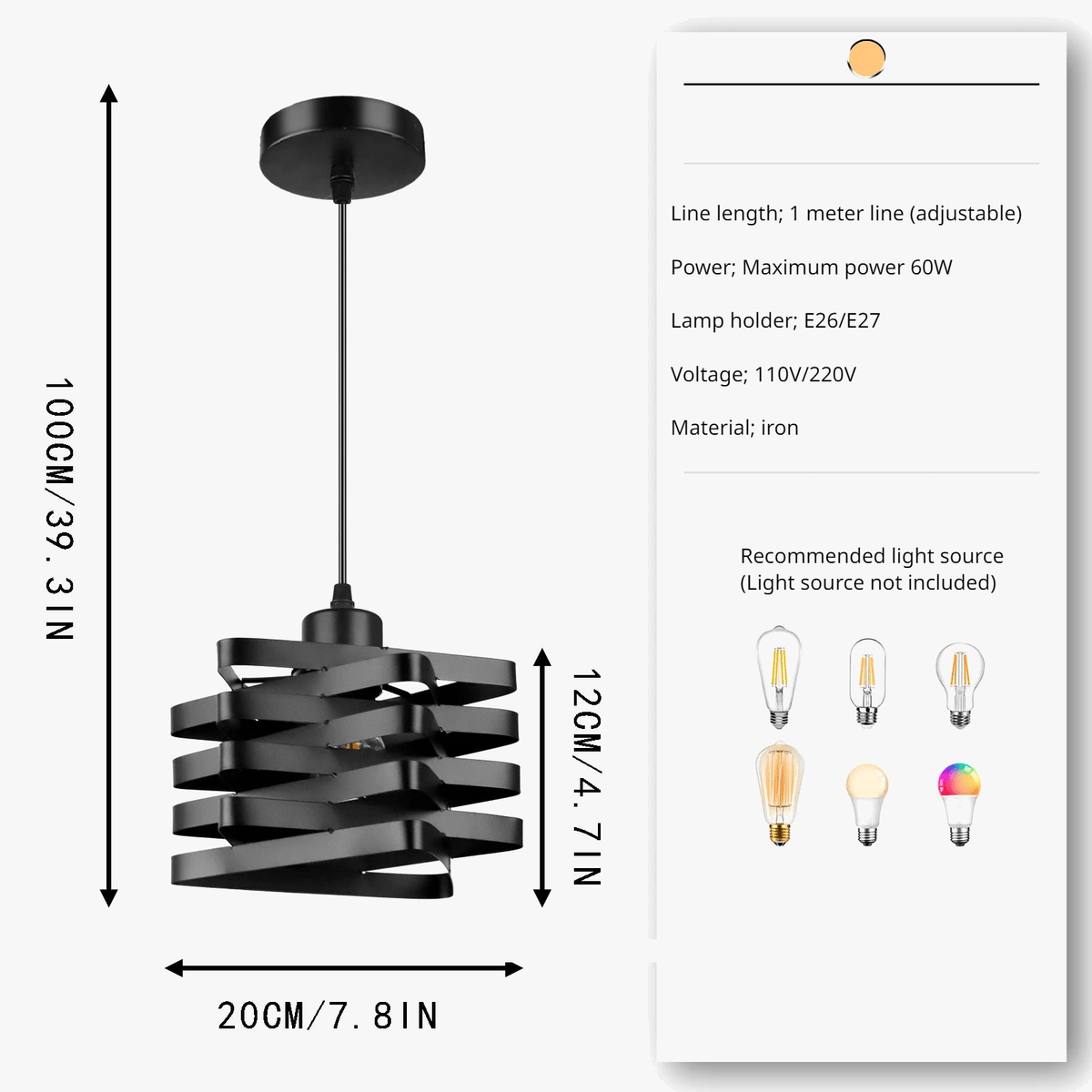 Lustre de chevet Vintage Élégance | Marco Lucetti