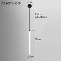 Lustre de cuisine LED design modernisé | Marco Lucetti D3.2CM H50CM / Lumière blanche