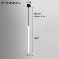 Lustre de cuisine LED design modernisé | Marco Lucetti D3.2CM H60CM / Lumière blanche