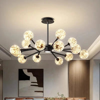 Lustre de Décoration Intérieure avec Lampes Suspendues Fantaisie - Collection Éclat Brillant | Marco Lucetti