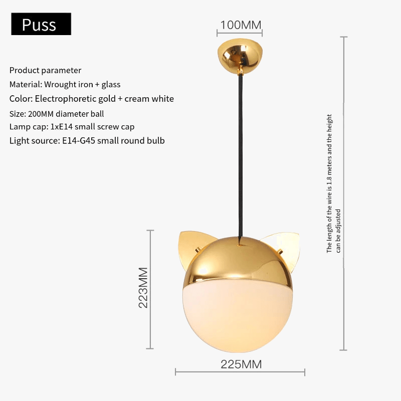 Lustre de dessin animé personnalisé et créatif : Style italien nordique de luxe | Marco Lucetti