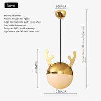 Lustre de dessin animé personnalisé et créatif : Style italien nordique de luxe | Marco Lucetti