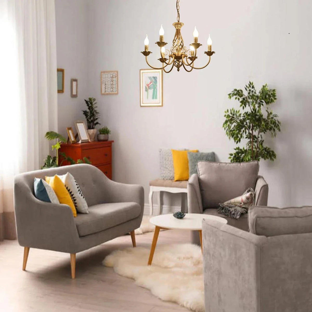 Lustre de ferme en bronze - Collection rustique chic | Marco Lucetti