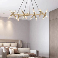 Lustre de luxe au design moderne | Marco Lucetti