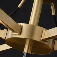 Lustre de luxe en cristal avec abat-jour design et moderne | Marco Lucetti