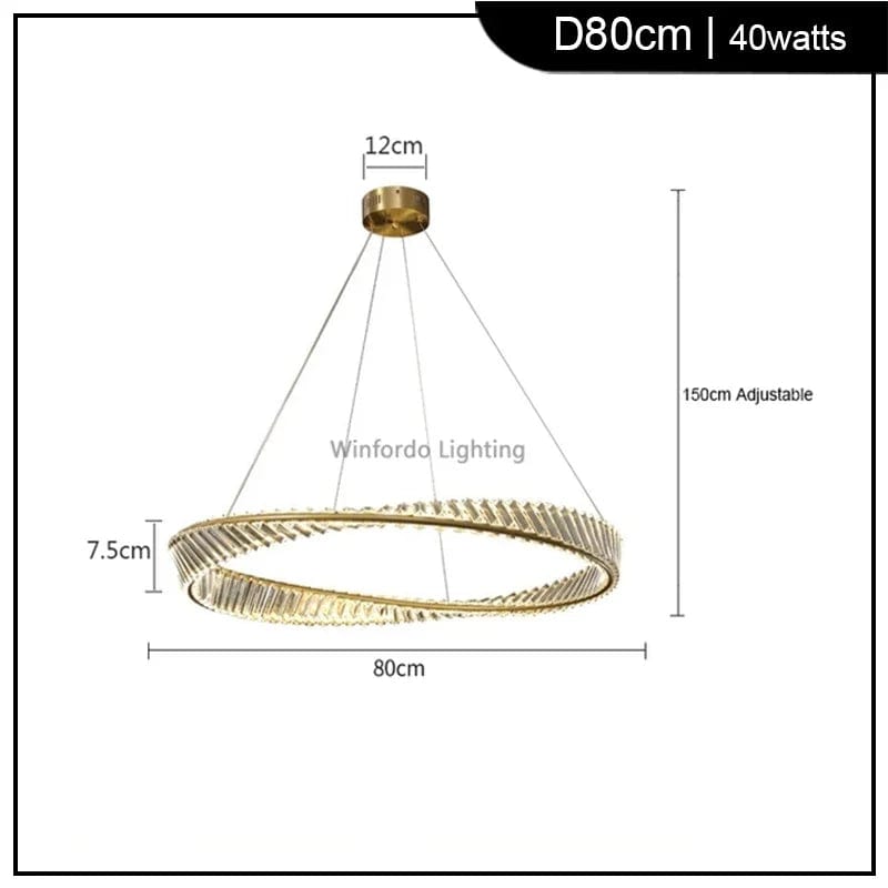 Lustre de luxe en cristal pour salon, décor chambre - éclairage en verre argenté bougie | Marco Lucetti