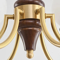 Lustre de Luxe en cuivre avec LED, idéal pour illuminer votre salon, votre chambre ou votre salle à manger | Marco Lucetti