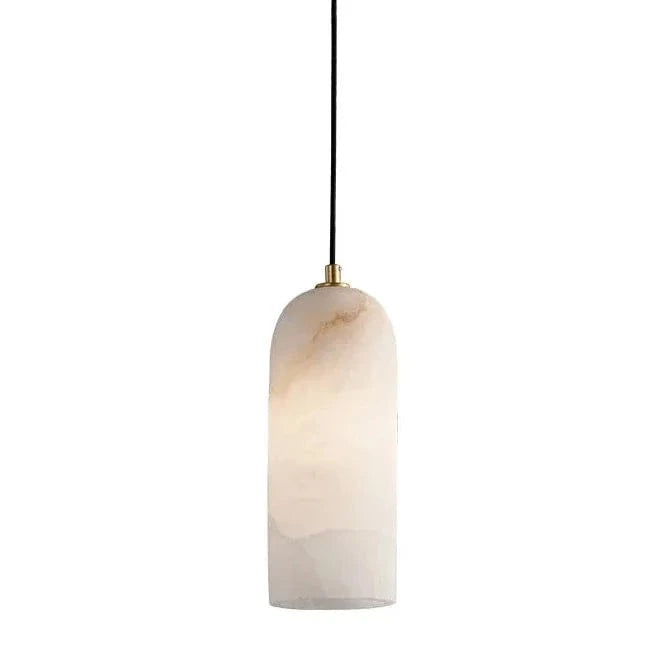 Lustre de luxe en laiton et marbre importé | Marco Lucetti TypeE W10H25CM