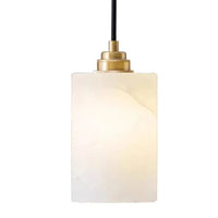 Lustre de luxe en laiton et marbre importé | Marco Lucetti TypeG W10H15CM