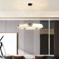 Lustre de luxe en marbre naturel | Marco Lucetti