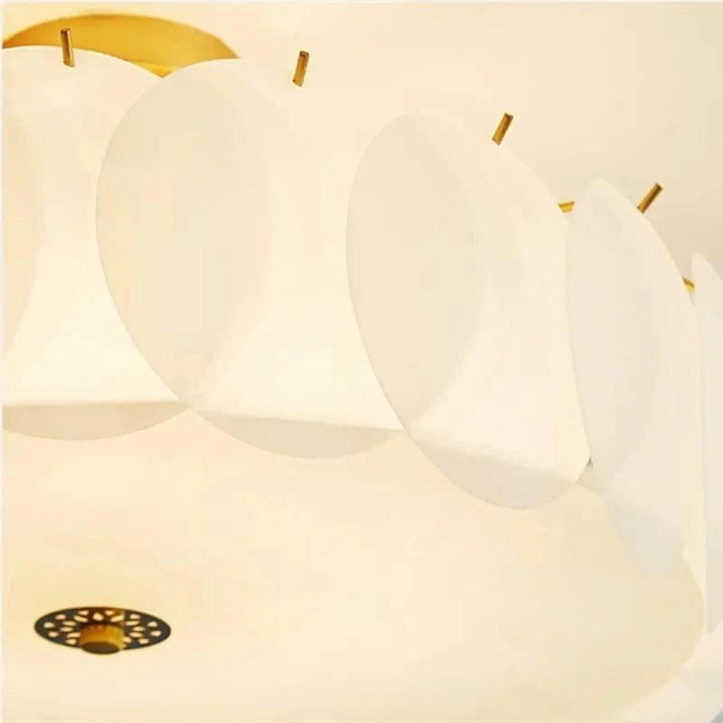 Lustre de Luxe en Verre Rond 2022 - Éclairage Décoratif Prestigieux | Marco Lucetti