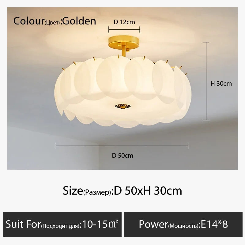 Lustre de Luxe en Verre Rond 2022 - Éclairage Décoratif Prestigieux