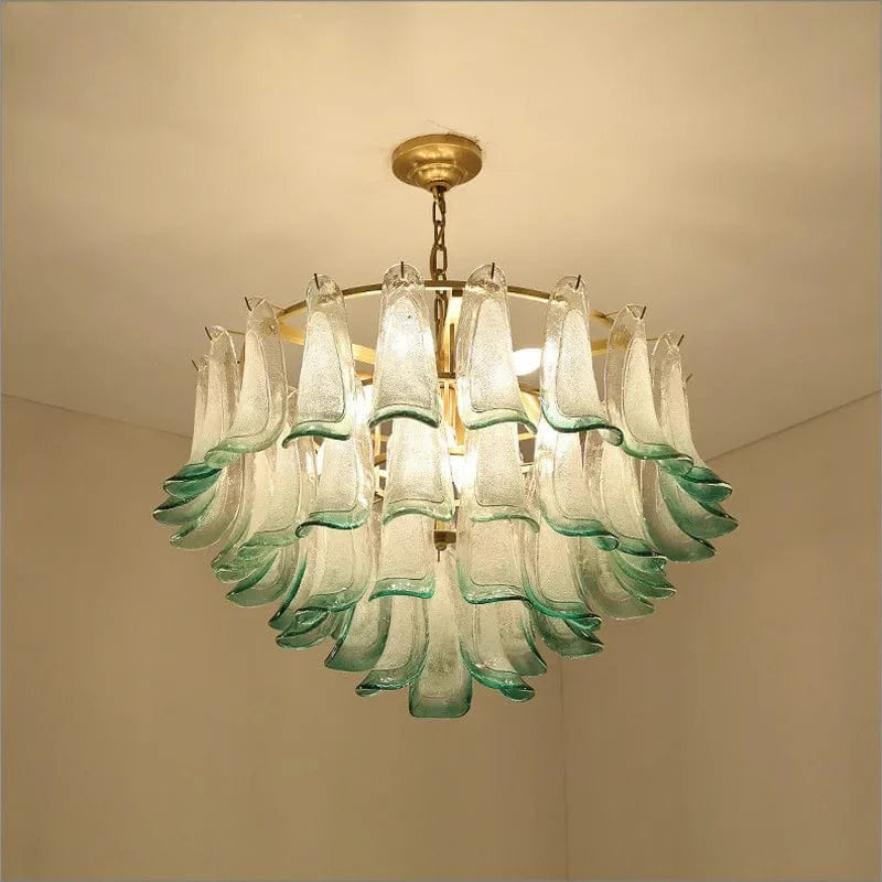 Lustre de luxe en verre suspendu avec LED magnétique | Marco Lucetti