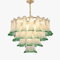 Lustre de luxe en verre suspendu avec LED magnétique | Marco Lucetti