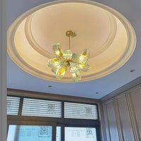 Lustre de Luxe Moderne 2022 en Laiton et Verre pour Sublimer Votre Maison | Marco Lucetti