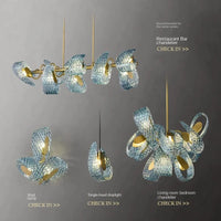 Lustre de Luxe Moderne 2022 en Laiton et Verre pour Sublimer Votre Maison | Marco Lucetti