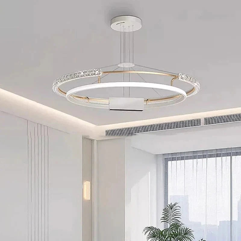 Lustre de Luxe Moderne à LED pour un Éclairage Intérieur Élégant | Marco Lucetti
