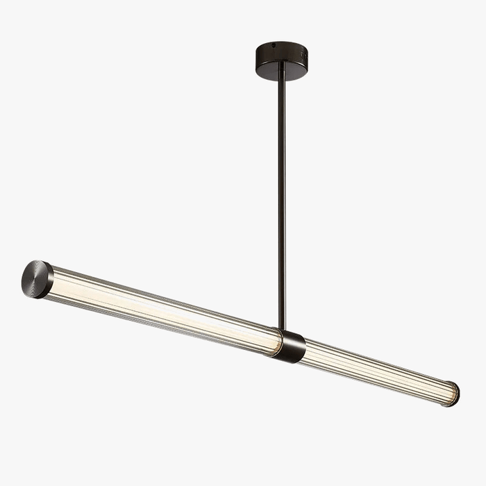 Lustre de Luxe Moderne en Verre de Cuivre Suspendu - Élégance Éclatante | Marco Lucetti