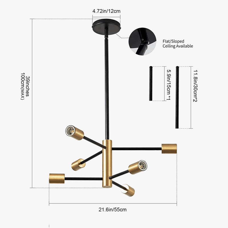 Lustre de Luxe Moderne Nordic Glow - Suspension LED Design | Marco Lucetti