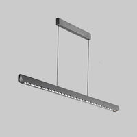 Lustre de luxe moderne pour Bars & Restaurants | Marco Lucetti Gris / 120 cm / Lumière naturelle