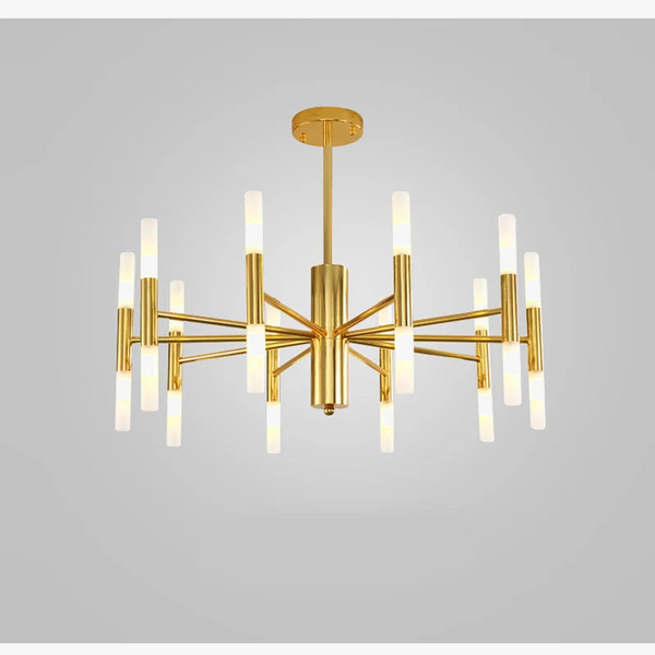 Lustre de luxe suspendu : design moderne et artistique