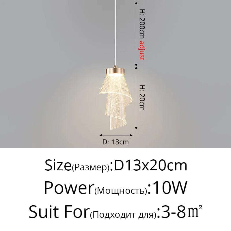 Lustre de luxe nordique pour bar et hall d'entrée | Marco Lucetti