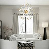 Lustre de Luxe Nouveau : Design Cristal Pissenlit LED Suspendu