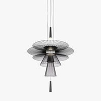 Lustre de Luxe Sandyha LED en Métal - Lampe Suspendue Décorative