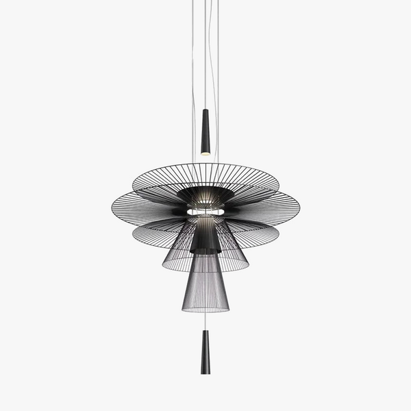 Lustre de Luxe Sandyha LED en Métal - Lampe Suspendue Décorative