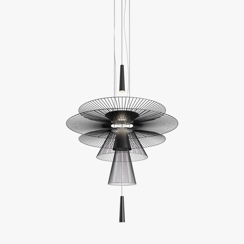 Lustre de Luxe Sandyha LED en Métal - Lampe Suspendue Décorative | Marco Lucetti