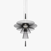 Lustre de Luxe Sandyha LED en Métal - Lampe Suspendue Décorative | Marco Lucetti
