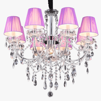 Lustre de Pays en Cristal et Fer Forgé | Marco Lucetti