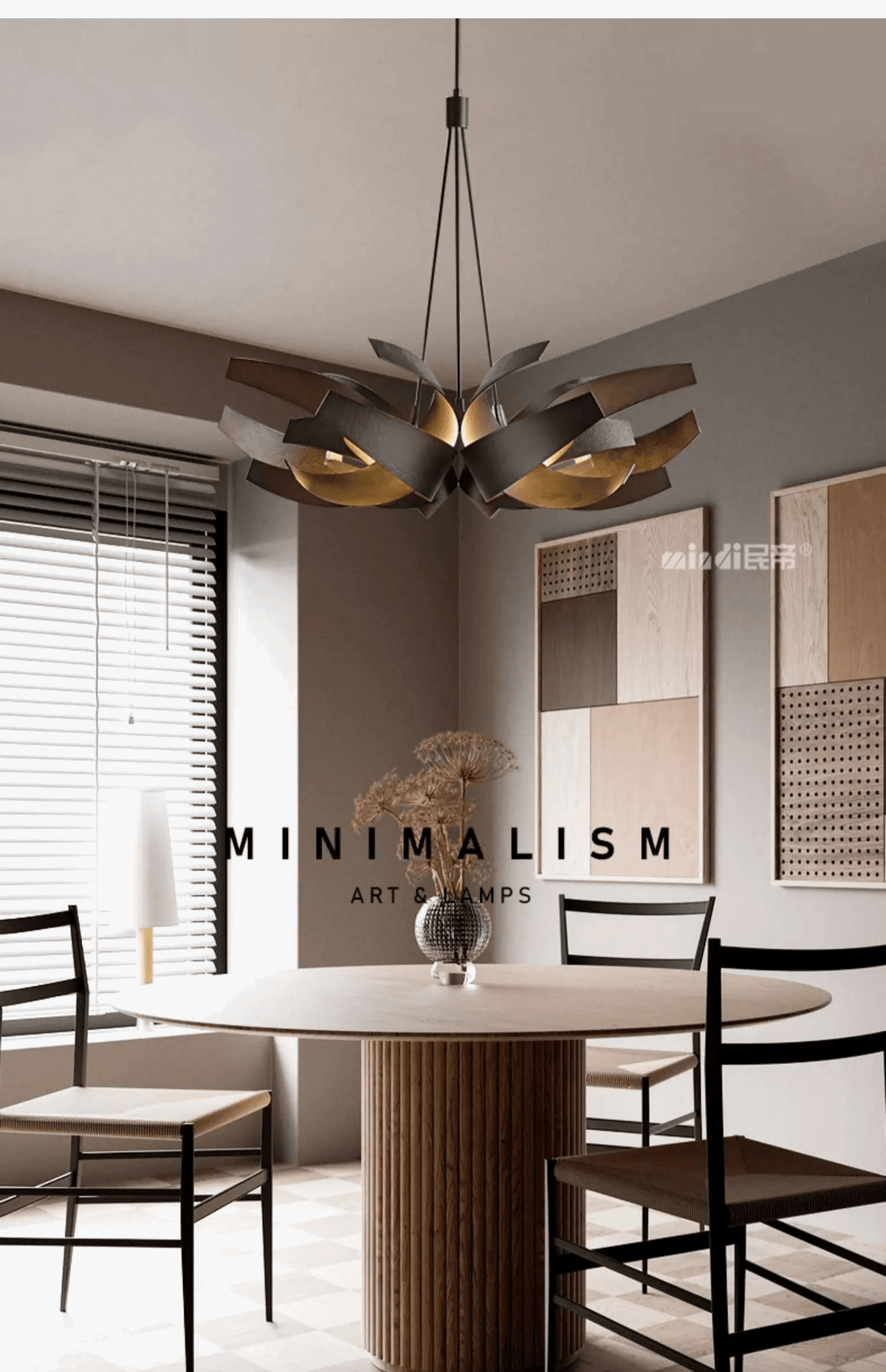 Lustre de Restaurant Créatif Américain Éclatant | Marco Lucetti