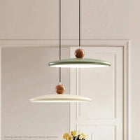 Lustre de restaurant style crème ovni - Élégance moderniste | Marco Lucetti