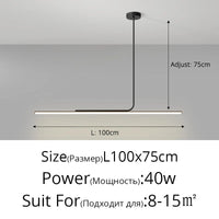 Lustre de salle à manger minimaliste moderne minimaliste -> Lustre de salle à manger minimaliste et moderne | Marco Lucetti