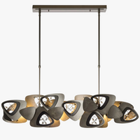 Lustre LED Crystal Postmoderne